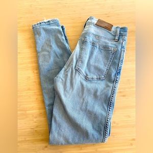 Madewell womens denim high rise skinny jeans